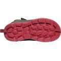 KEEN REDWOOD MID WP Jr steel grey/red dahlia