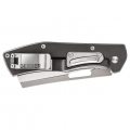 Gerber Flatiron D2 Micarta blue