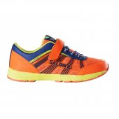 Salming Speed Shoe Kid velcro shocking orange + DÁREK DLE VÝBĚRU!