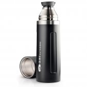 GSI Outdoors Glacier Stainless Vacuum Bottle 1l black + DÁREK DLE VÝBĚRU!