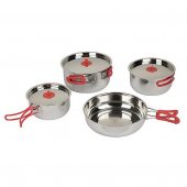 Bo-Camp Set Of Pans Travel 4 + DÁREK DLE VÝBĚRU!