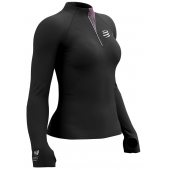 COMPRESSPORT WINTER TRAIL POSTURAL LS TOP W black + DÁREK DLE VÝBĚRU!