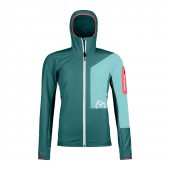 Ortovox BERRINO HOODED JACKET W pacific green + DÁREK DLE VÝBĚRU!