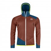 Ortovox COL BECCHEI HYBRID JACKET M clay orange + DÁREK DLE VÝBĚRU!