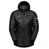 Mammut Broad Peak IN Hooded Jacket Women black-white + DÁREK DLE VÝBĚRU!