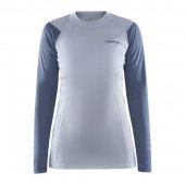 CRAFT CORE Warm Baselayer LS W modrá 1912534-362909 + DÁREK DLE VÝBĚRU!