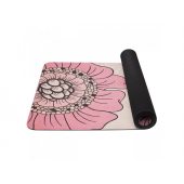 YATE Yoga Mat přírodní guma - vzor F béžová + DÁREK DLE VÝBĚRU!