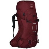 OSPREY AETHER 55 acorn red S/M + DÁREK DLE VÝBĚRU!