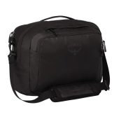 OSPREY TRANSPORTER CARRYON BOARDING BAG raven black/black + DÁREK DLE VÝBĚRU!