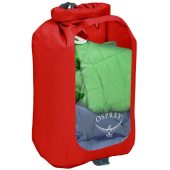 OSPREY DRY SACK 12 W/WINDOW mars orange