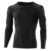 Skins Bio G400 Black Top Long Sleeve + DÁREK DLE VÝBĚRU!