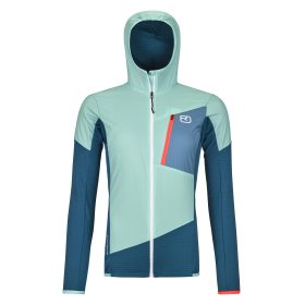 Ortovox Ladiz Hybrid Jacket W petrol blue