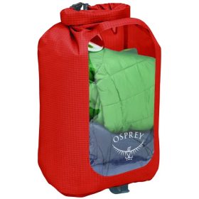 OSPREY DRY SACK 12 W/WINDOW mars orange